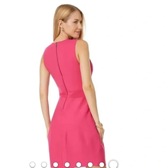 strapless open back dress Ted Baker neon pink dress 3 New RRP 139  The Wardrobe